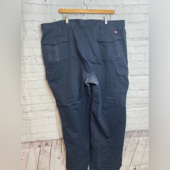 RedKap Mens Big & Tall Size 44 Blue Work Pants - Picture 5 of 7
